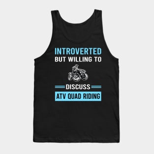 Introverted ATV Quad Riding Tank Top